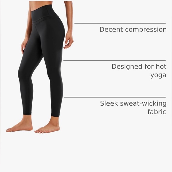 CRZ butter yoga High-Waisted Black Leggings size large - Picture 6 of 8